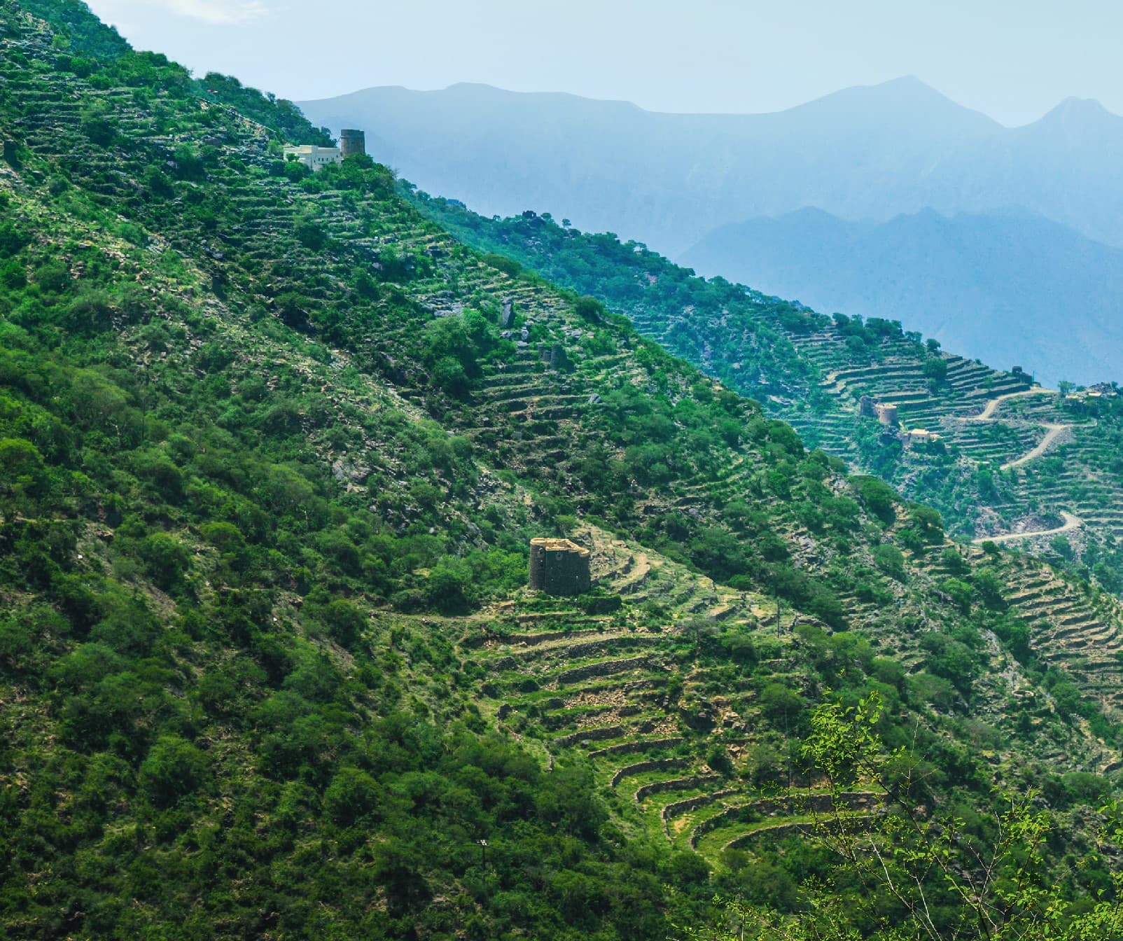 Une visite exploratoire d'Asir, d'Al-Soudah à la cabane à miel, puis à Rijal Almaa.