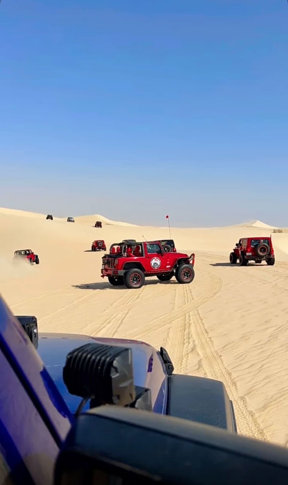 Aventure safari au milieu du lac Al-Asfar à Al-Ahsa