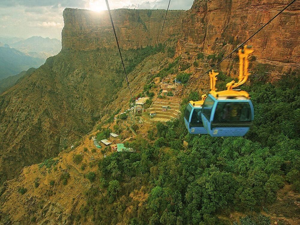 Une journée dans le sud d'Abha - nature et points de vue imprenables